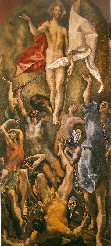 El Greco resurrection China oil painting art